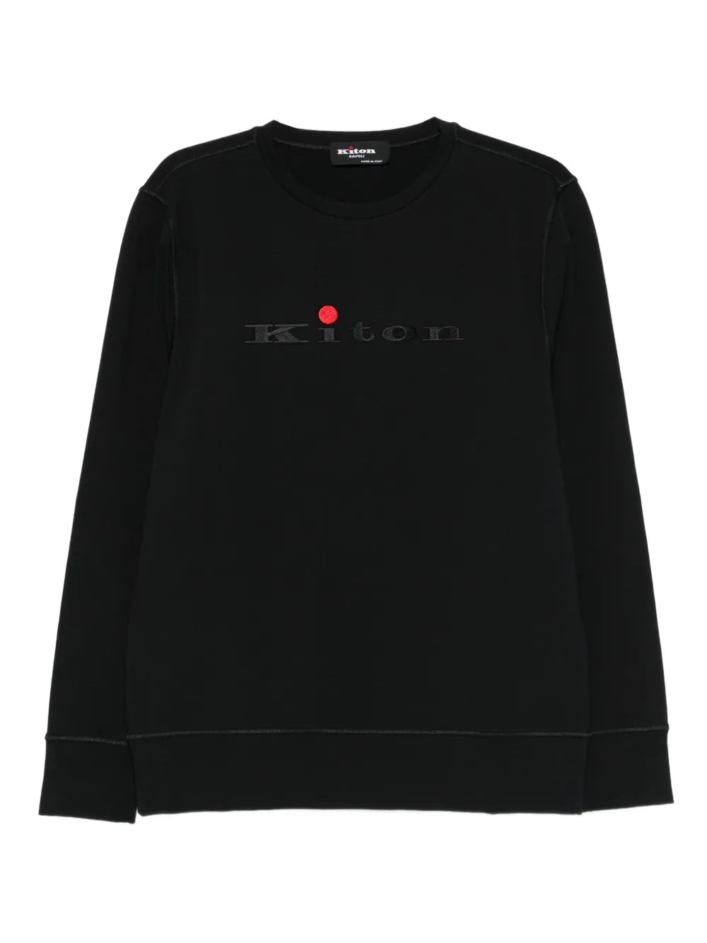Kiton SWEATSHIRT - Nero | e9dea2e39b0b2010dee1a00c76f1e84cb2801bd3