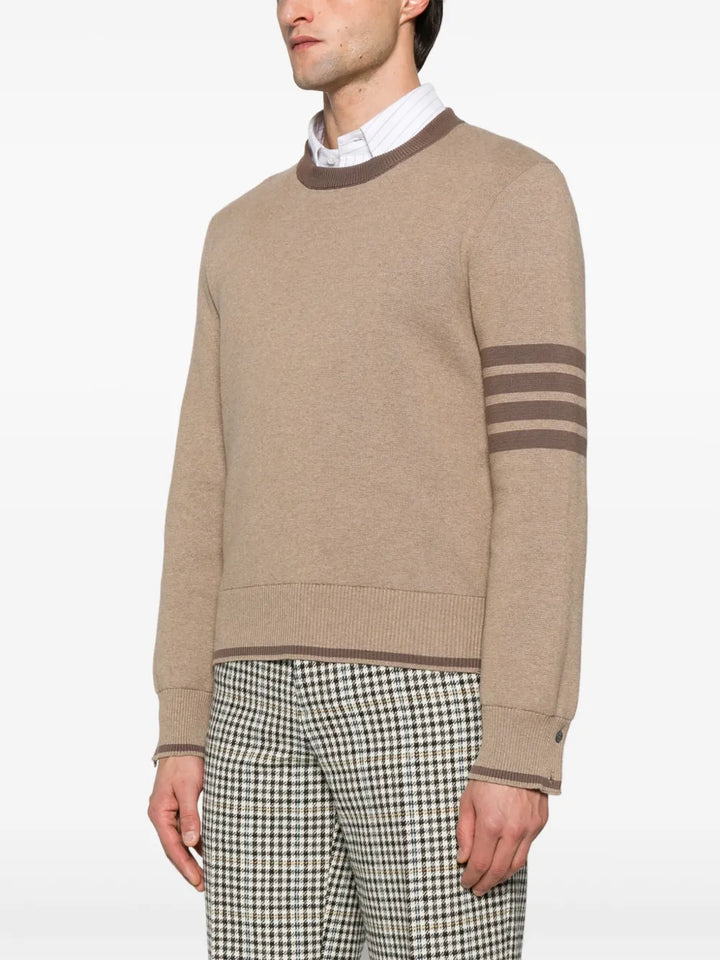 Thom Browne SWEATER - Marrone | bf744aaf6f35e4491c29ef9596b7e478a1dd8a8c