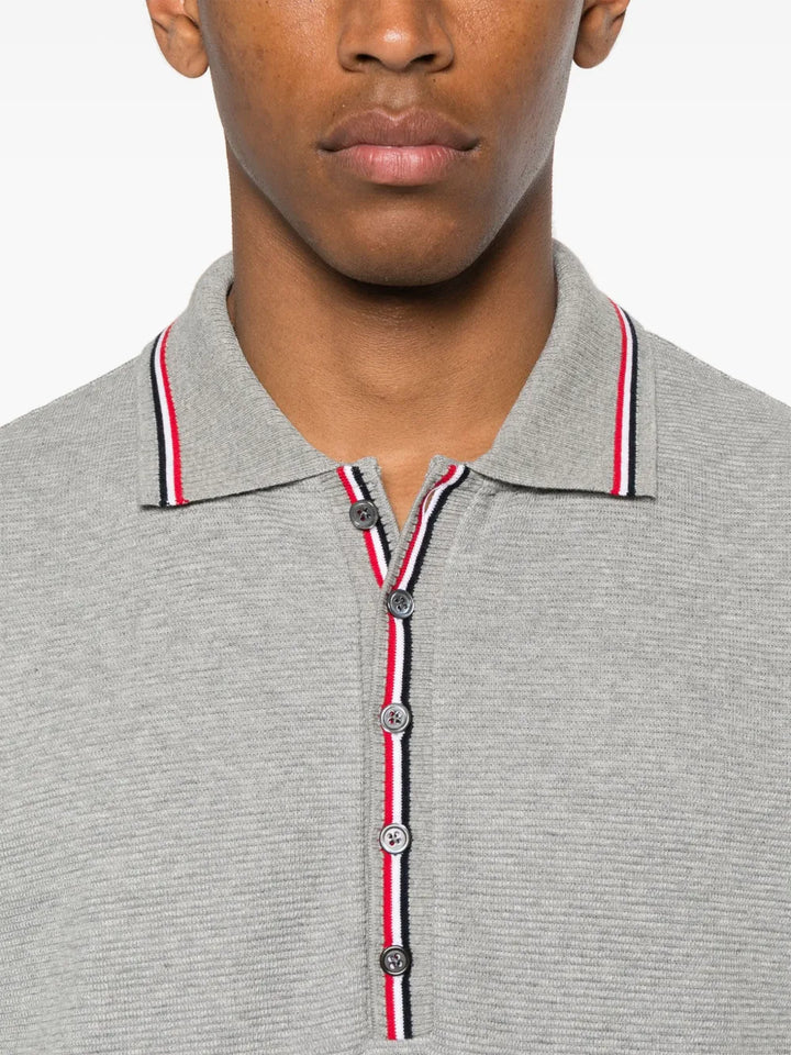 Thom Browne POLO - Grey | 9b741e37c7b6886f1d04dcfd4bb5f081dcc67110