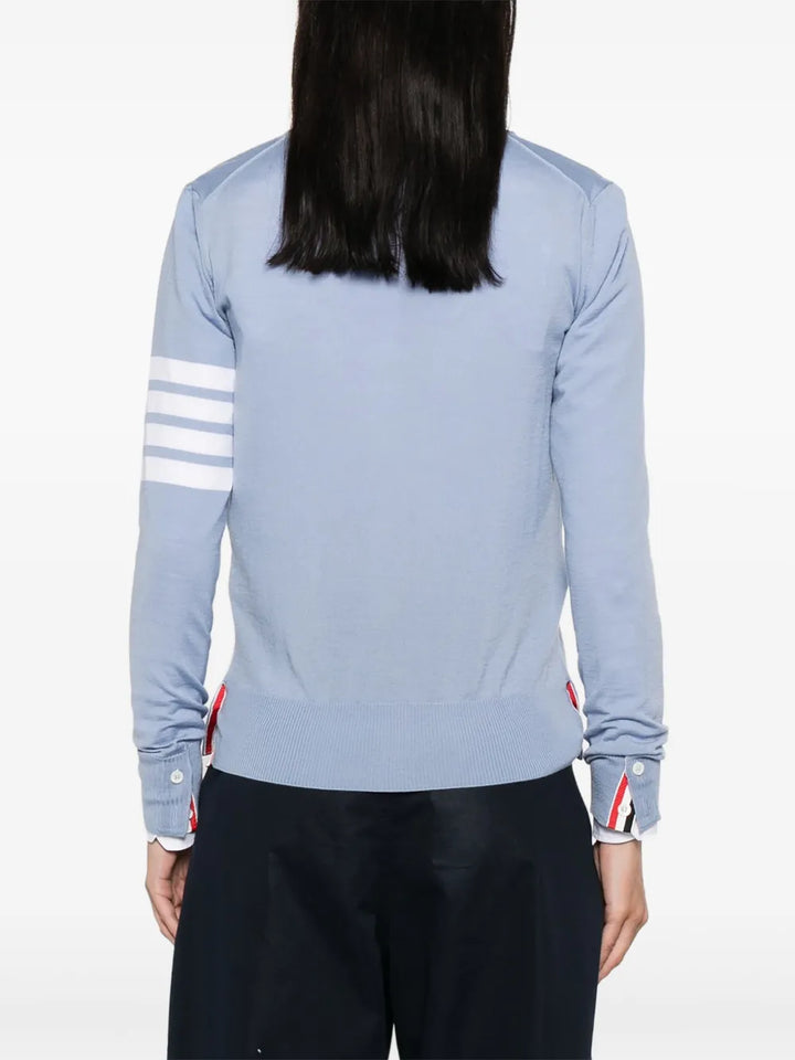 Thom Browne SWEATER - Blu | 6979c8f05ab27587975e77b2a0d92b14b3d5ced5