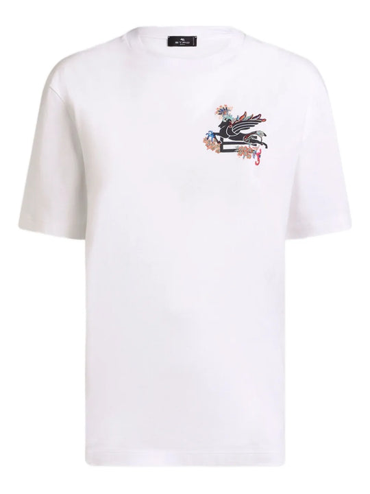 T-Shirt Con Motivo Pegaso