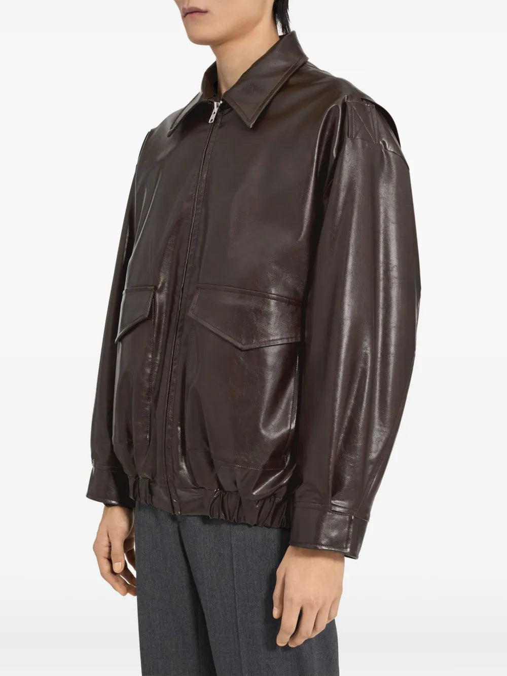 Mm6 Maison Margiela JACKET - Marrone | e9626627156f0bce5e2b91399829caddb399be0a