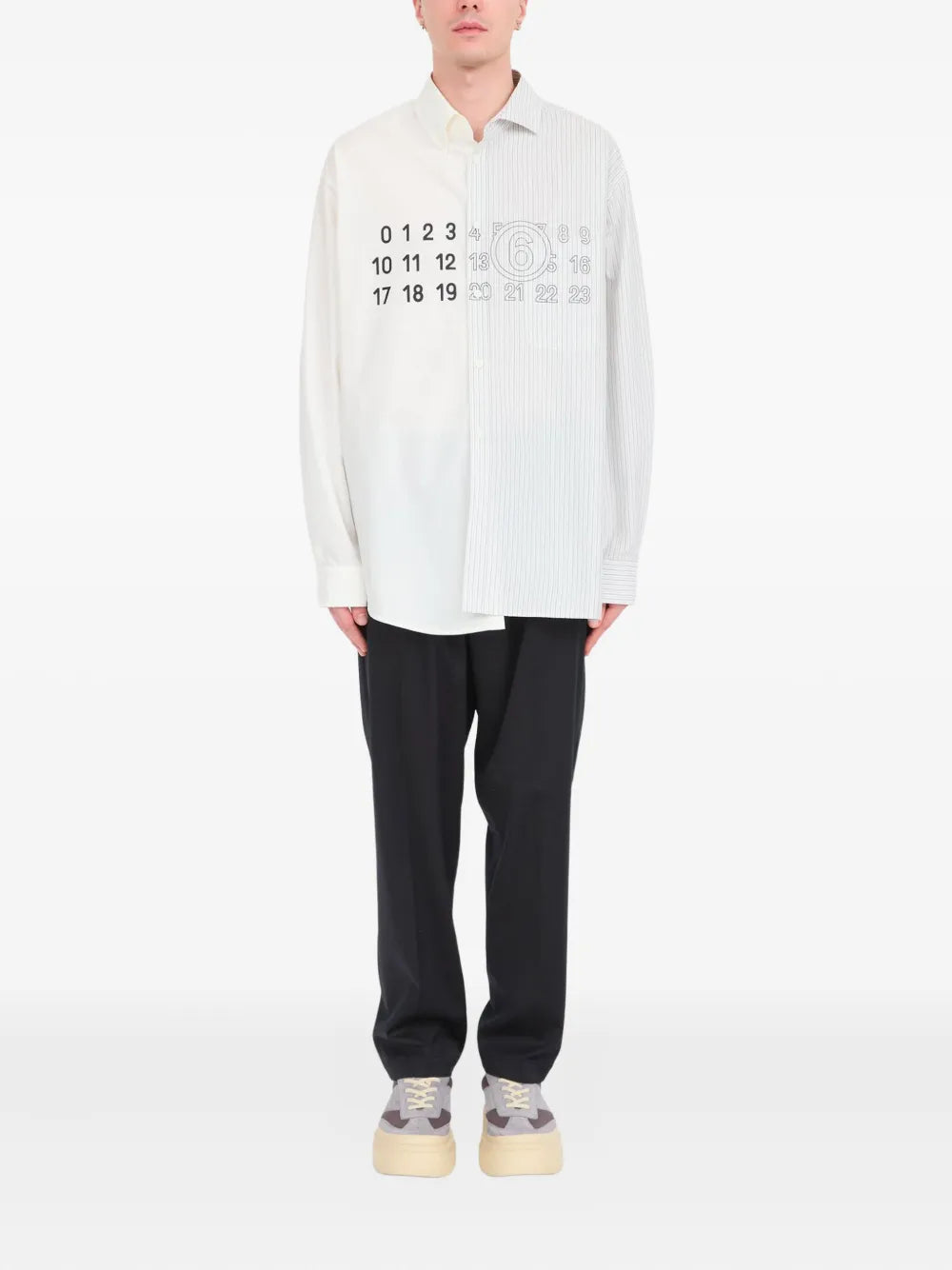 Mm6 Maison Margiela SHIRT - Bianco | 905cab0bef50ade2807bc6eb3166815a530b0e85
