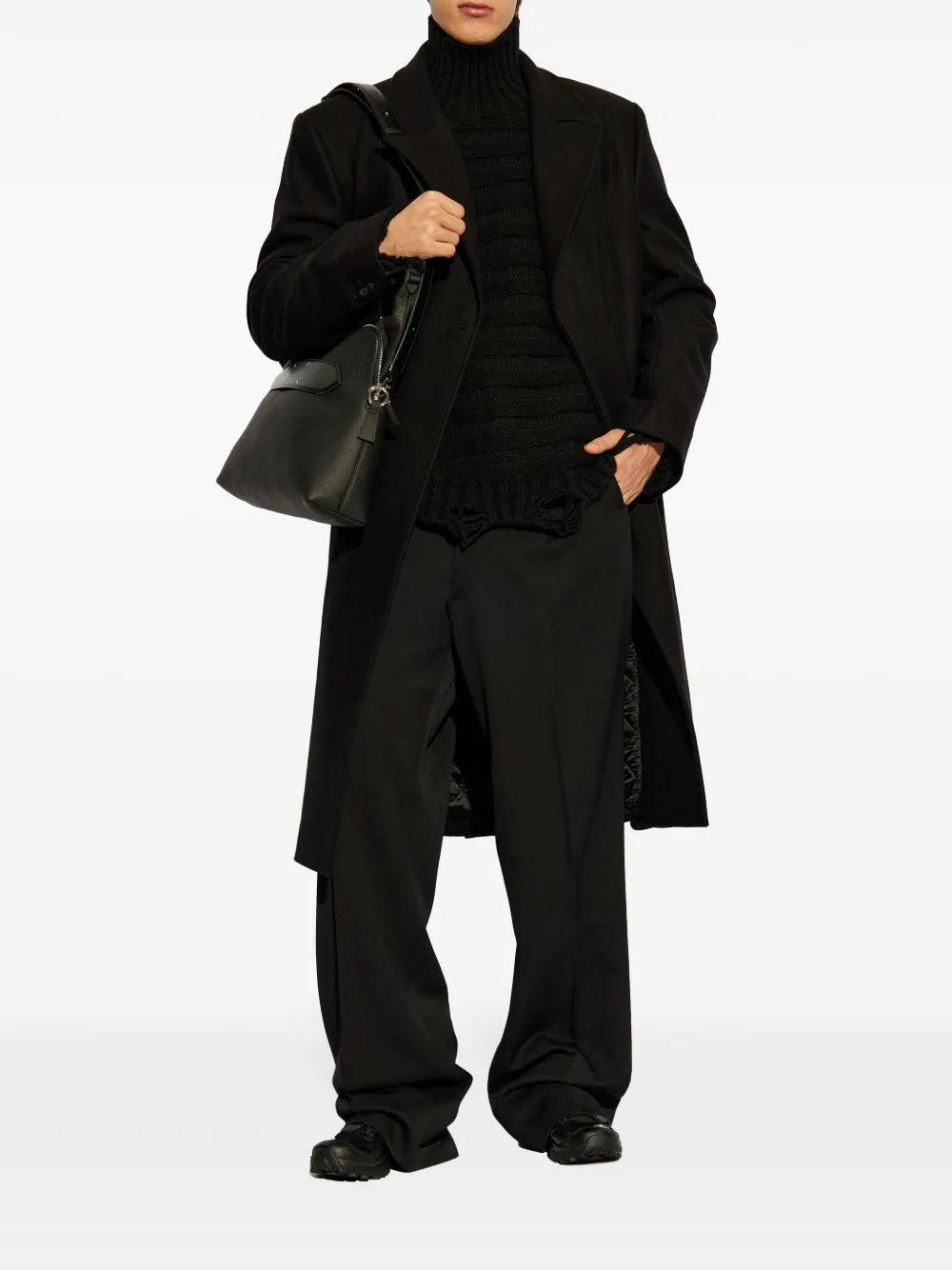 Mm6 Maison Margiela Turtle neck - Nero | 47ddcd9d57ef18d034fe7afa6d7d517db8bd9d23