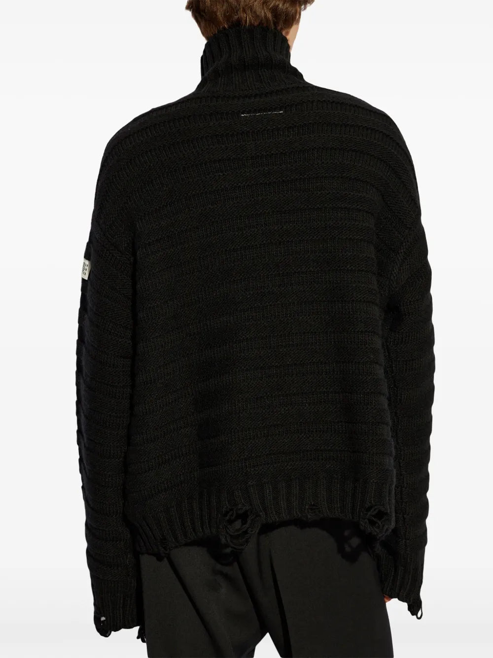 Mm6 Maison Margiela Turtle neck - Nero | d5b8e818f5ae5bc9dc4f9e7d661b2da876664b4f