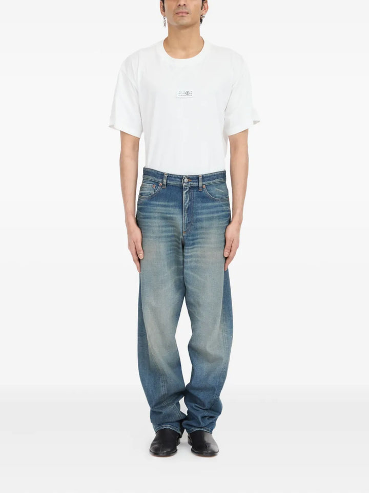 Mm6 Maison Margiela JEANS - Blu | 5c457b3f677da302a62f010006199e5a762a6778