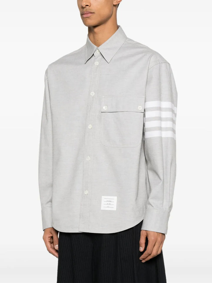 Thom Browne SHIRT - Grey | 65641c1462b517661aca14c7860bde955a8b9dc4