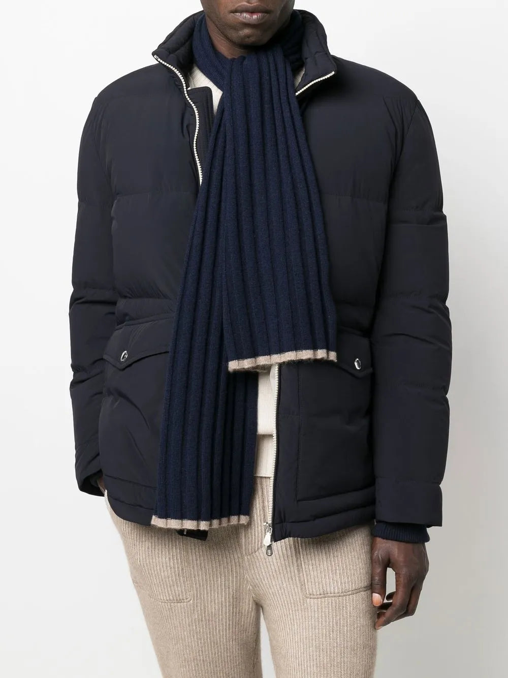 Brunello Cucinelli SCARF - Blu | e36e750b86ade6696d6a79c08ff47a87f7f2d8bd