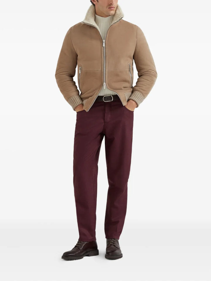 Brunello Cucinelli JACKET - Marrone | 55a3a889d3c8e8ab773043c42a06a43c343e999d