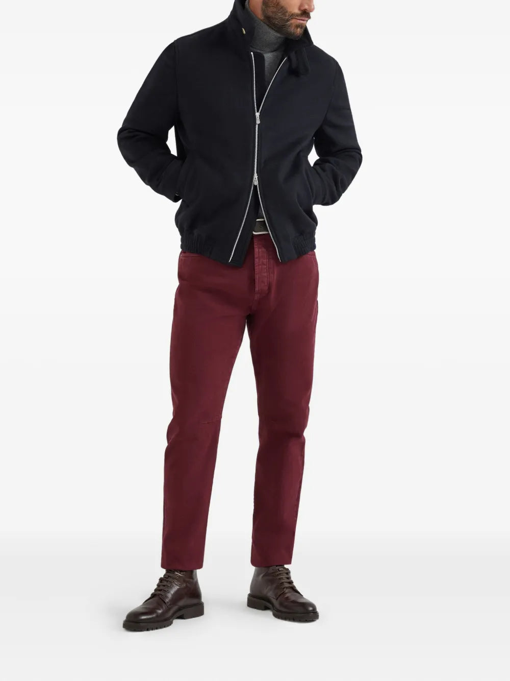 Brunello Cucinelli JACKET - Nero | f3d1a72ffd8e1d3bd41c4257a5a59b1a0963bf8e