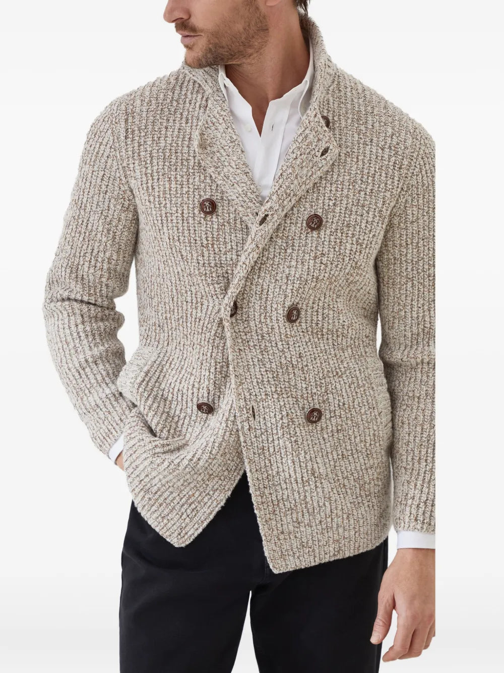 Brunello Cucinelli SWEATER - Marrone | b2ce7775b514b35e9575d65d5d51d1b36bff58f0