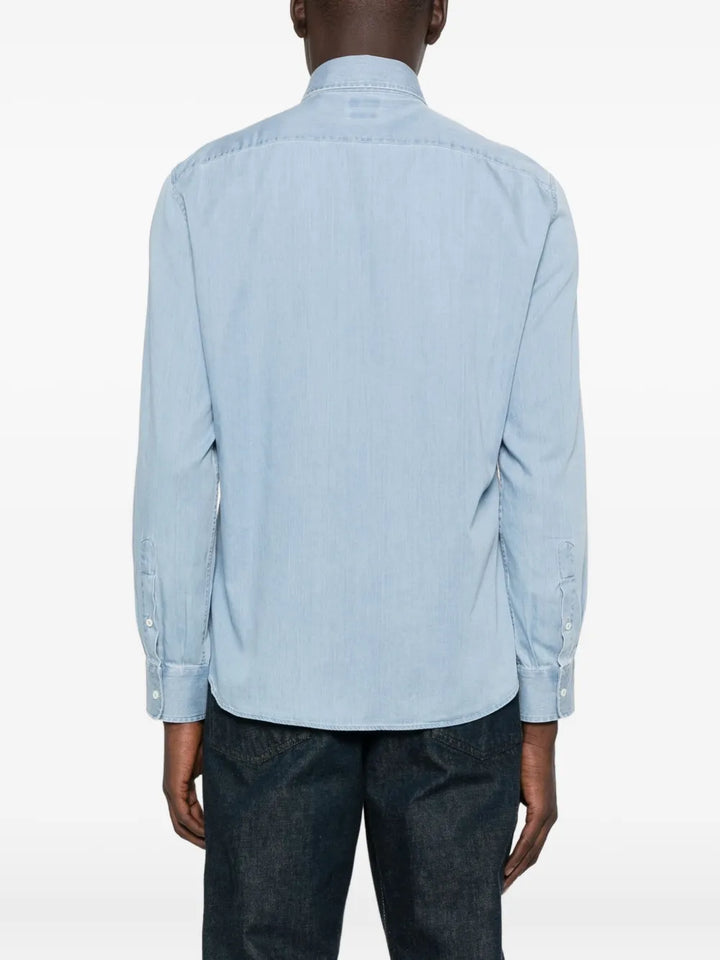 Brunello Cucinelli SHIRT - Blu | d72179f788de426c048f9aad8bc9607d11741b14