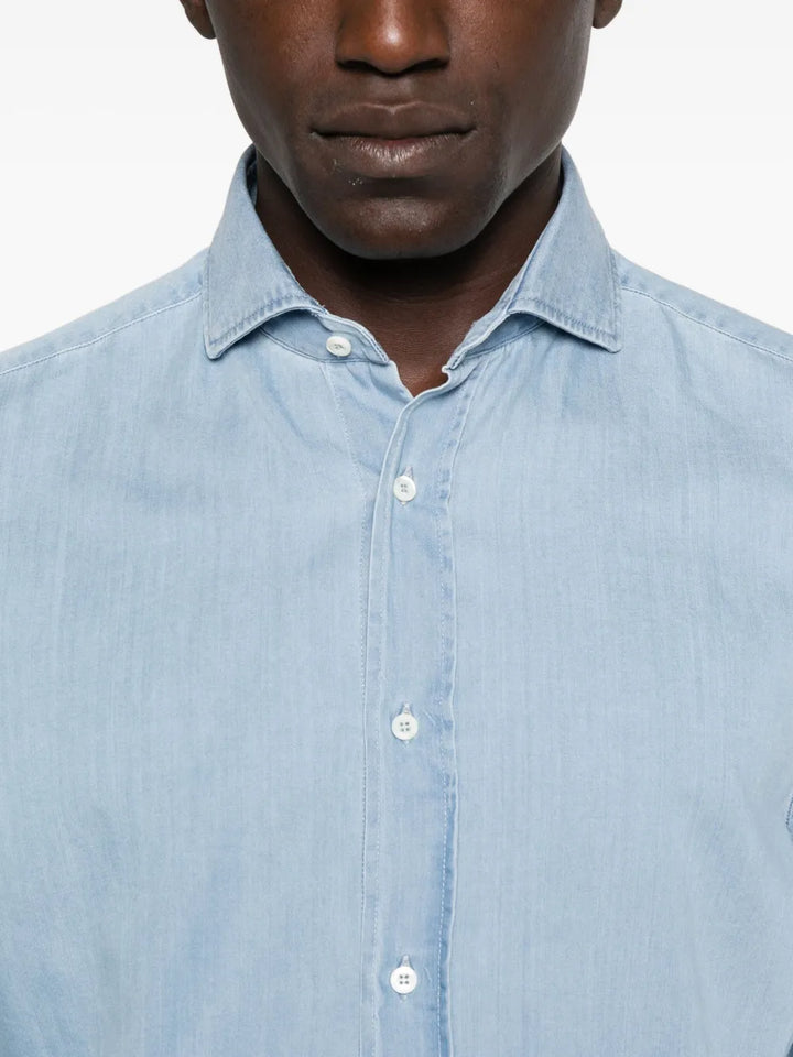 Brunello Cucinelli SHIRT - Blu | e719c8441920df98792d19cd201e22d7d5b1def7