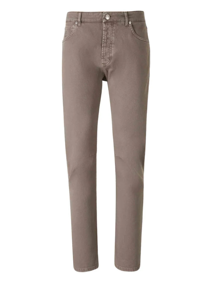 Brunello Cucinelli PANTS - Marrone | 09776b424ca06bda6710085beda1be4fdca9c8c1