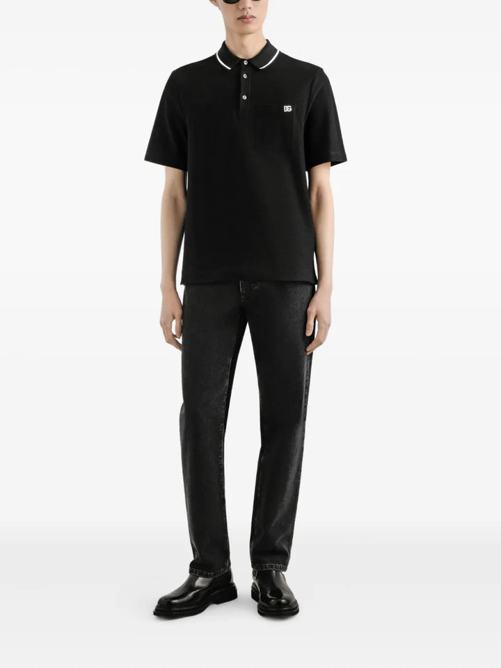 Dolce & Gabbana POLO - Nero | 7f21d2757a4c0777265f86765f042800542ca67a