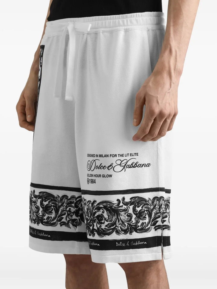 Dolce & Gabbana SHORTS - Bianco | 46ad44e6892695423ab10f98ad7ed67f8bcd9c9a