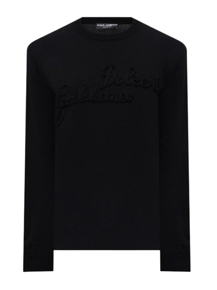Dolce & Gabbana SWEATER - Nero | 2d94fdc88d18b224f5aba68060f608109e8c8ed5