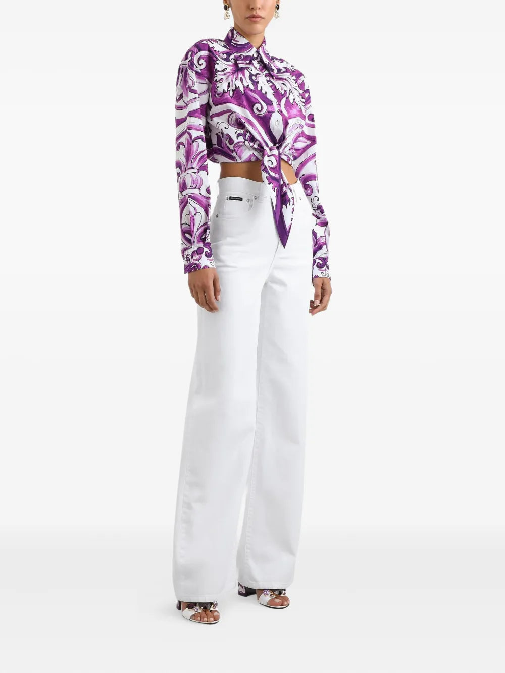 Dolce & Gabbana PANTS - Bianco | e8802ca82b2c8602e290db45eaed0c1df3f46e96