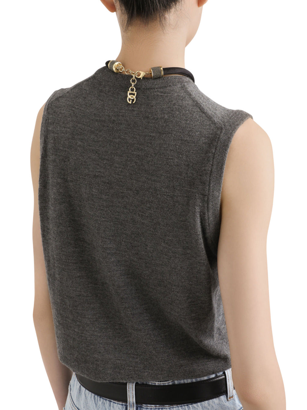 Dolce & Gabbana GILET - Grey | dee1c9094d7e43947c42ccb84249187eced19b01