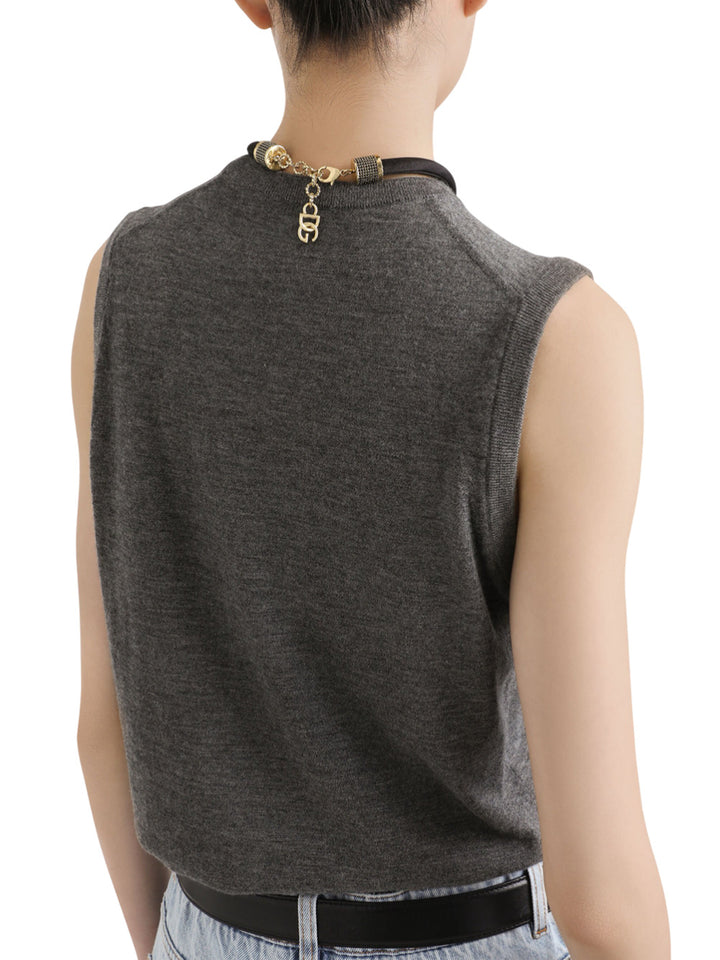 Dolce & Gabbana GILET - Grey | dee1c9094d7e43947c42ccb84249187eced19b01