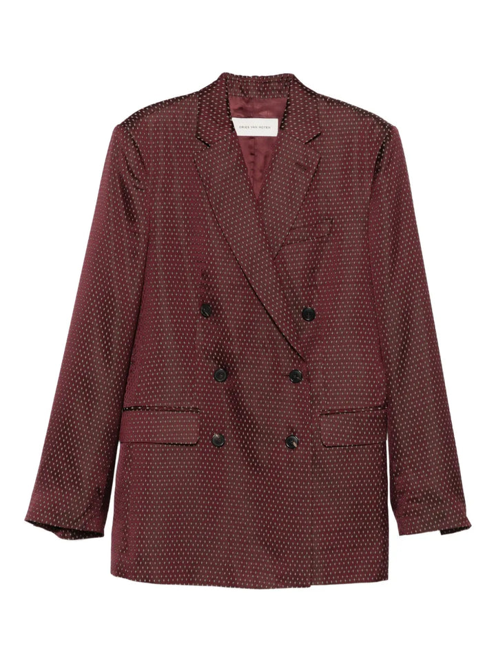 Dries Van Noten JACKET - Rosso | 4c3316a12a3dc6340ac0ff5f15fe5b2822262422