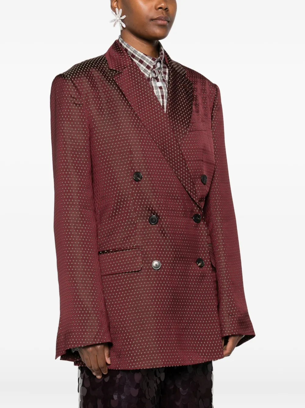Dries Van Noten JACKET - Rosso | cd1bd293d7edeb4d4190f892a96f78d672a506e6