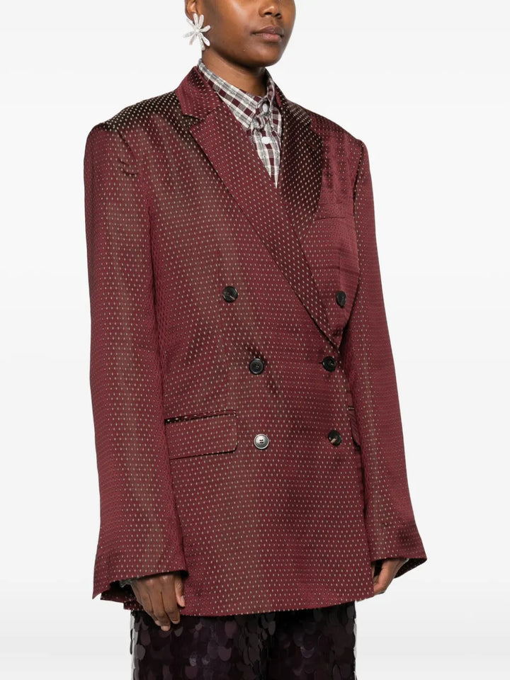 Dries Van Noten JACKET - Rosso | cd1bd293d7edeb4d4190f892a96f78d672a506e6