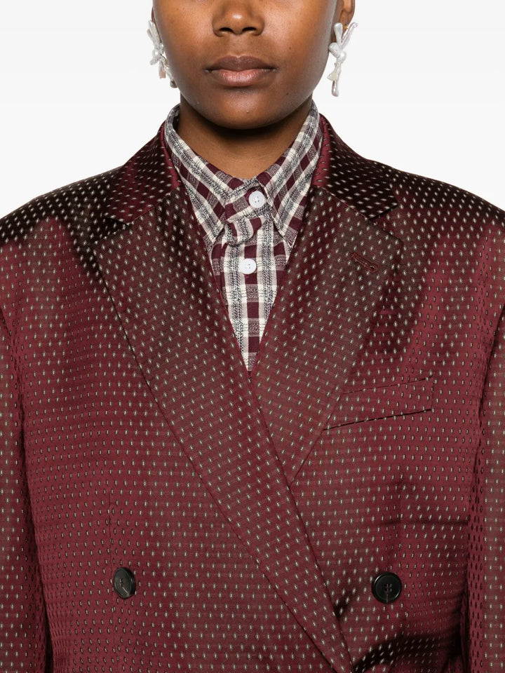 Dries Van Noten JACKET - Rosso | 645706cdd3ae5b052f98718da4c7041918478708