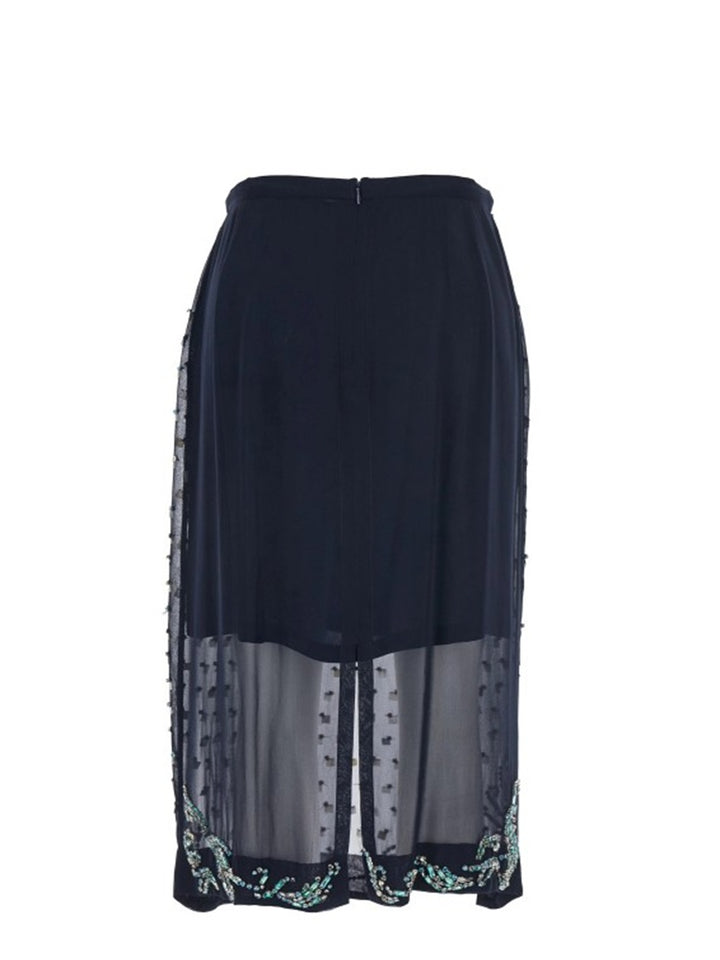 Dries Van Noten SKIRT - Blu | 599ae1716cdeb11324bc15fe55f1bfd457802fd0