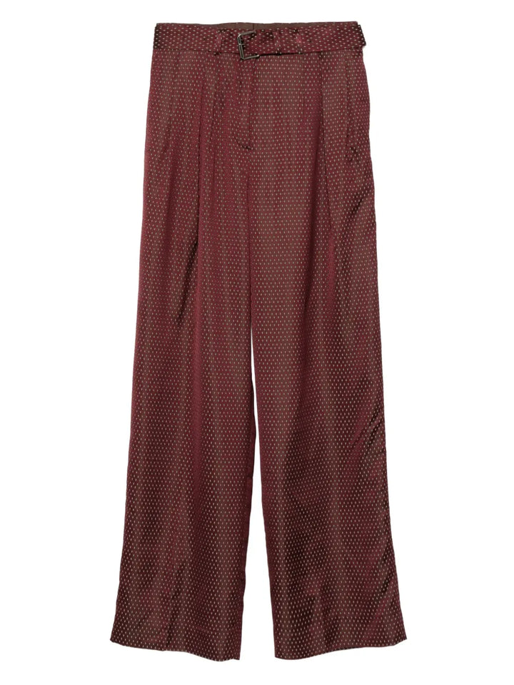 Dries Van Noten PANTS - Rosso | 69c2925a004dfd144b6fb237457e7869e7bbf506