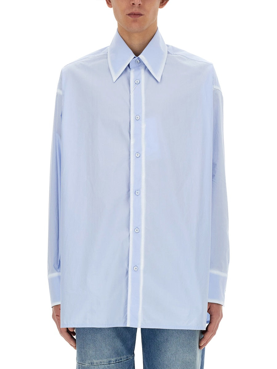 MM6 Maison Margiela Camicie - Azzurro | Wanan Luxury