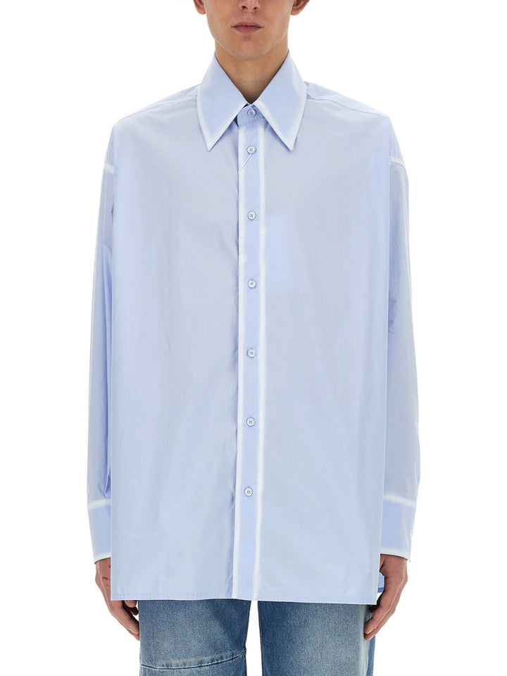 MM6 Maison Margiela Camicie - Azzurro | Wanan Luxury