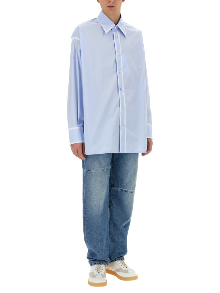 MM6 Maison Margiela Camicie - Azzurro | Wanan Luxury