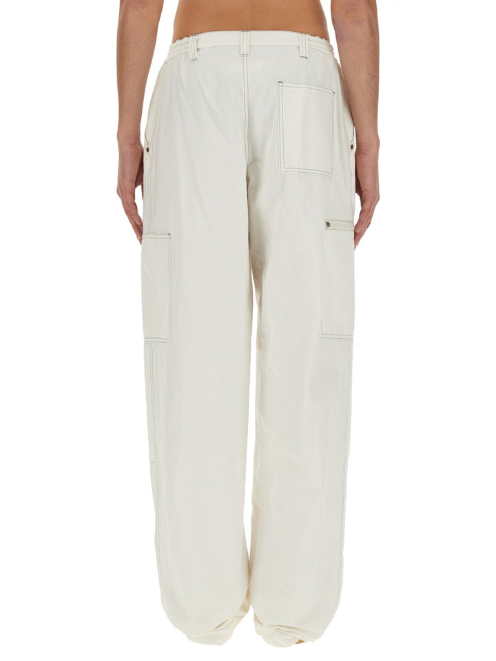 MM6 Maison Margiela Pantaloni - Bianco | Wanan Luxury