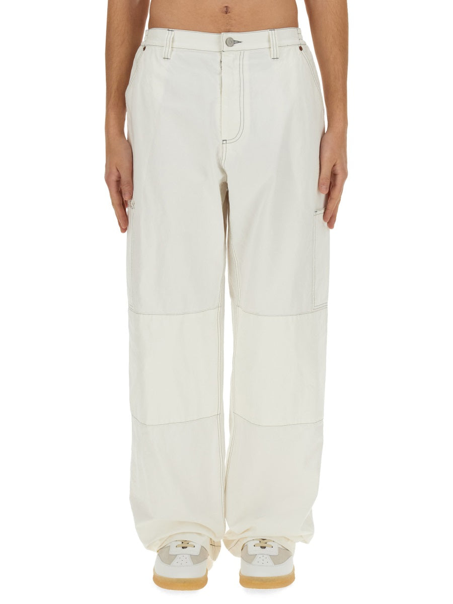 MM6 Maison Margiela Pantaloni - Bianco | Wanan Luxury