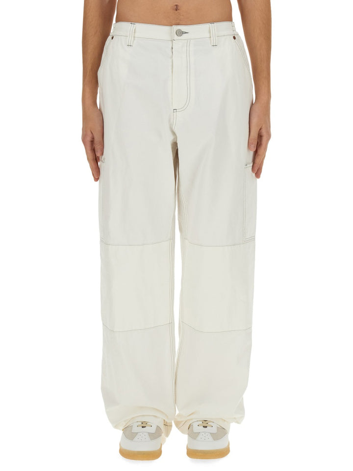 MM6 Maison Margiela Pantaloni - Bianco | Wanan Luxury