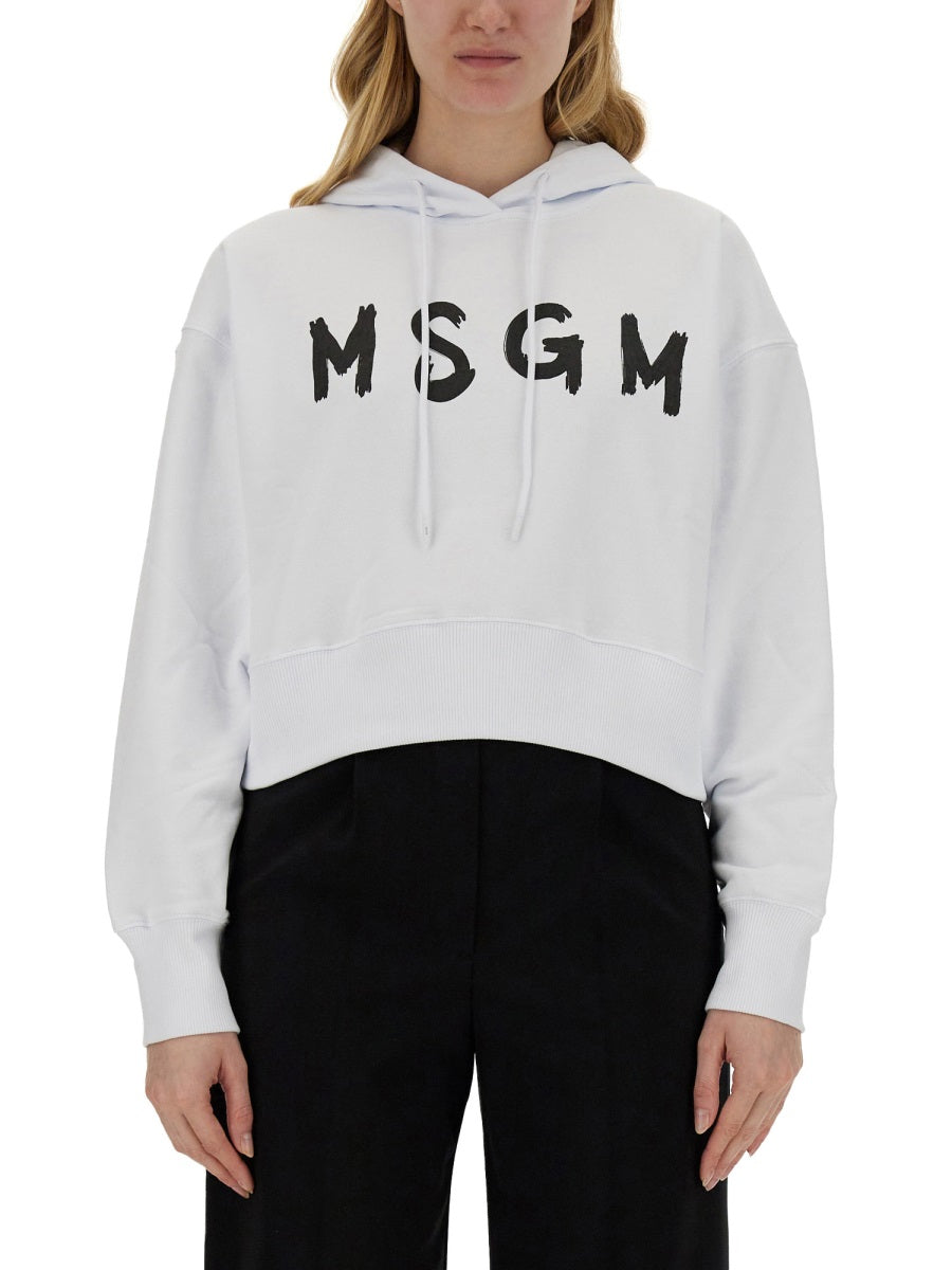 MSGM Felpe - Bianco | Wanan Luxury
