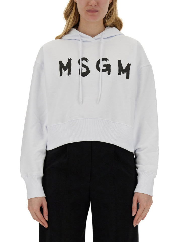 MSGM Felpe - Bianco | Wanan Luxury