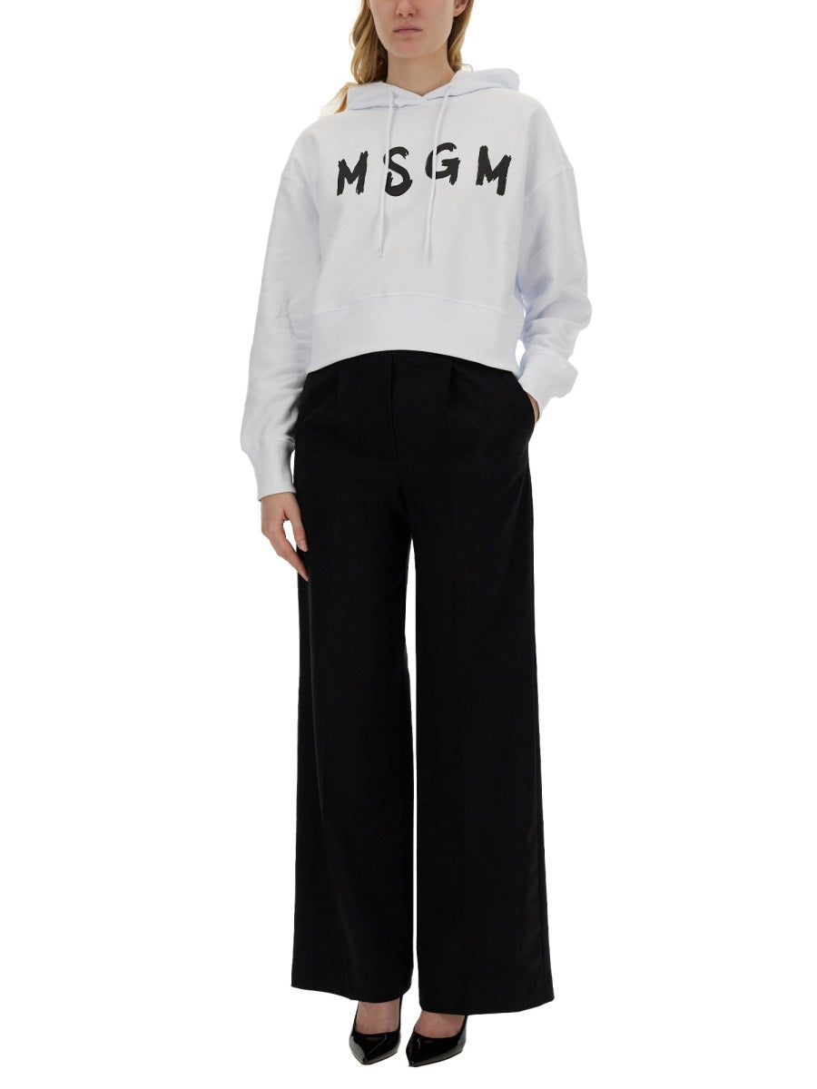 MSGM Felpe - Bianco | Wanan Luxury