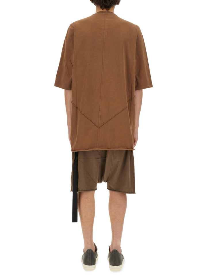 Rick Owens x Drkshdw T shirt - Marrone | Wanan Luxury