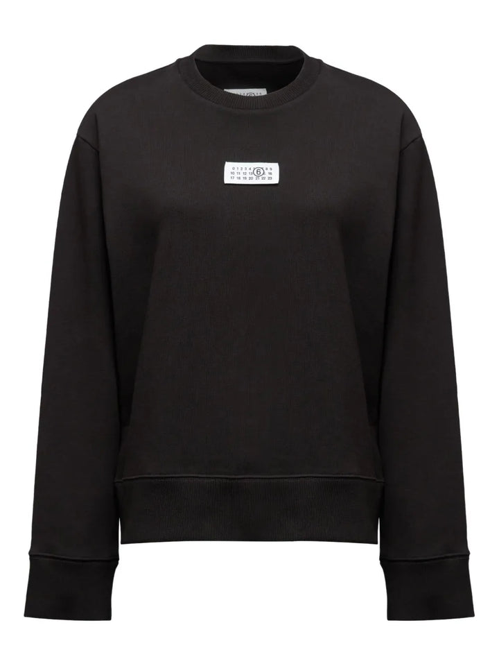 Mm6 Maison Margiela SWEATSHIRT - Nero | 508f6ec64bd708555df3be36a9e2370777928d0e
