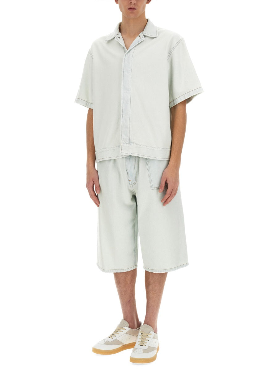 MM6 Maison Margiela Shorts - Blu | Wanan Luxury