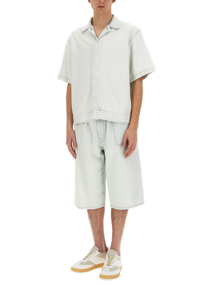 MM6 Maison Margiela Shorts - Blu | Wanan Luxury