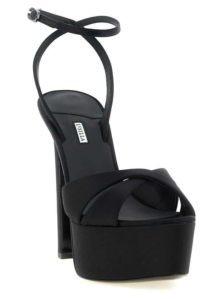 Le Silla Odette Sandali - Nero | 87e0fcbfa6dce4912b43251de8b166efbac0e995