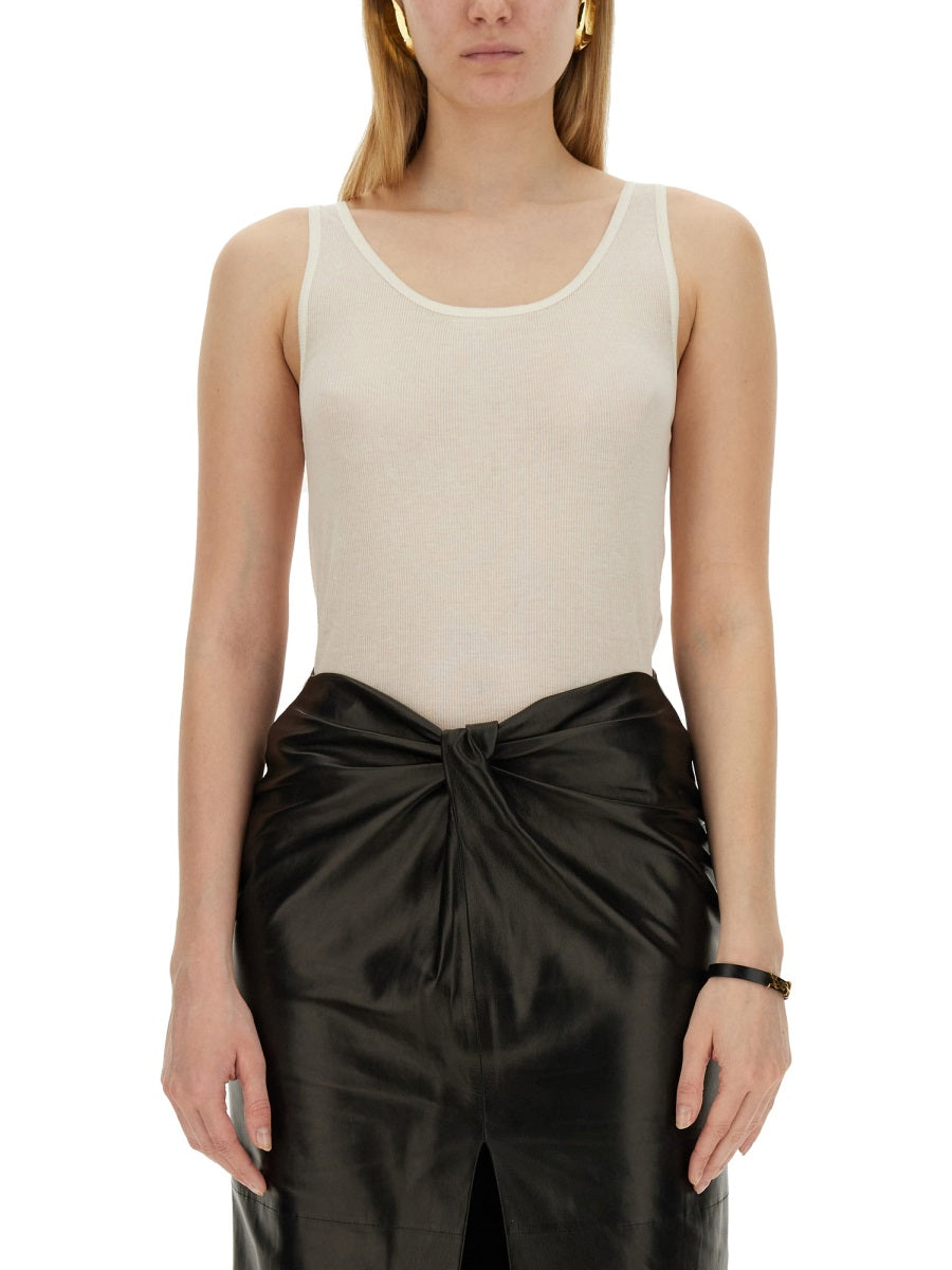 Saint Laurent Top - Beige | Wanan Luxury