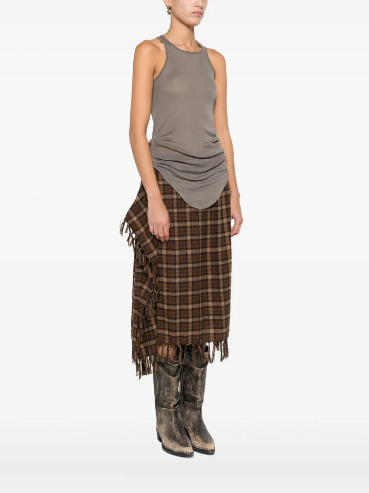 Rick Owens TOP - Marrone | 048a3eb47b48a5727dd1be0a47324f60acb77e50