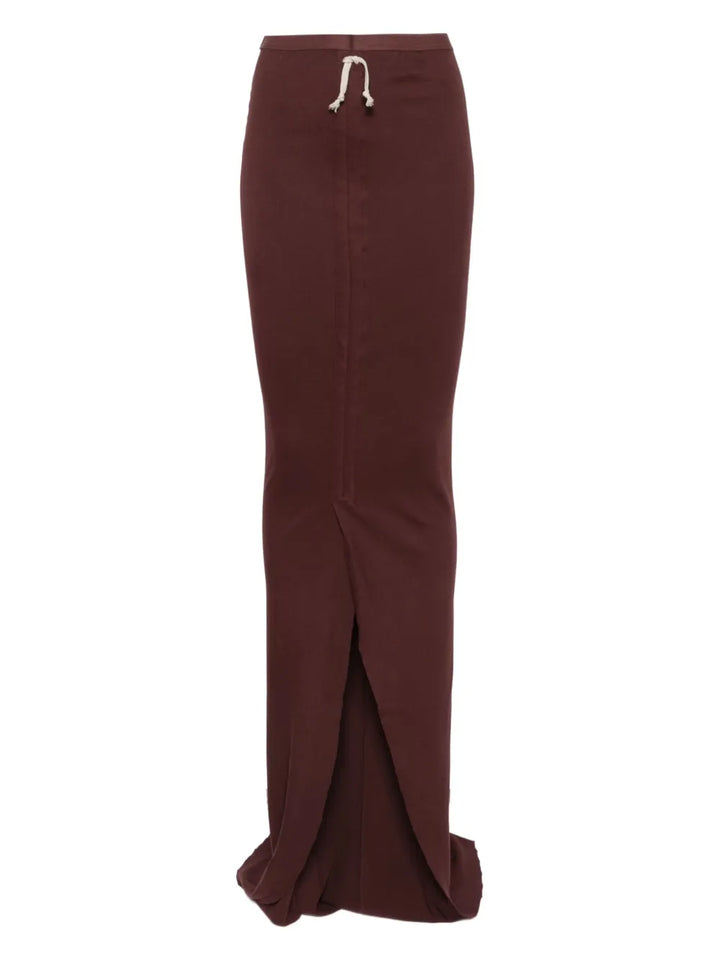Rick Owens Drkshdw SKIRT - Marrone | 4c4042ecdae4c0b111084b87428f679b07f48071
