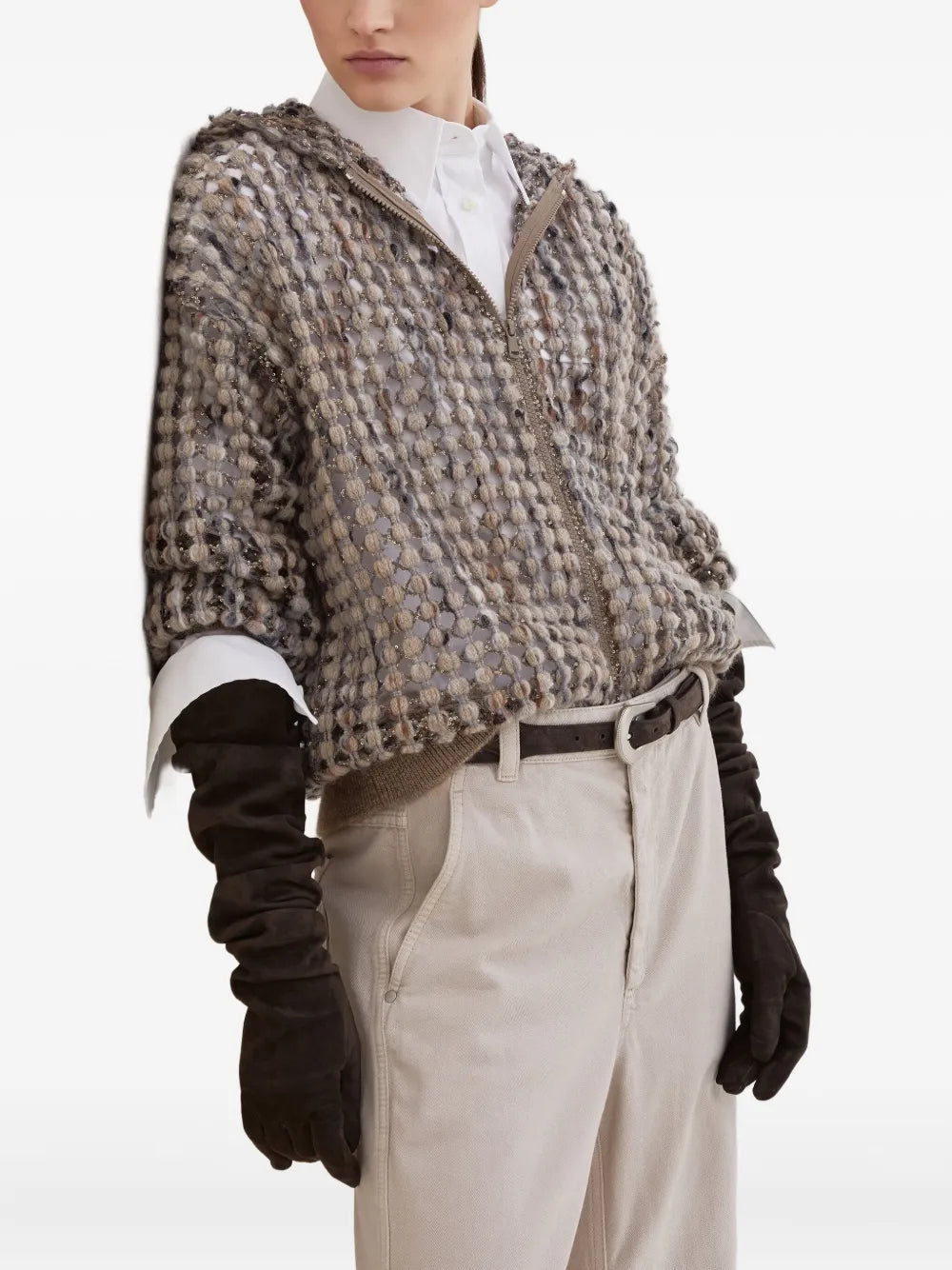 Brunello Cucinelli SWEATER - Marrone | a1ec94e4f7ff45e8455d7edaff7f8b5c283ae705