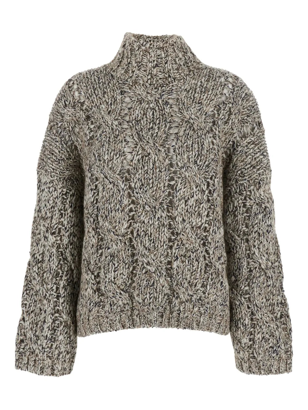 Brunello Cucinelli SWEATER - Marrone | 15ea3742ff78225d2bd9c8aaec81a5a1f43013d4
