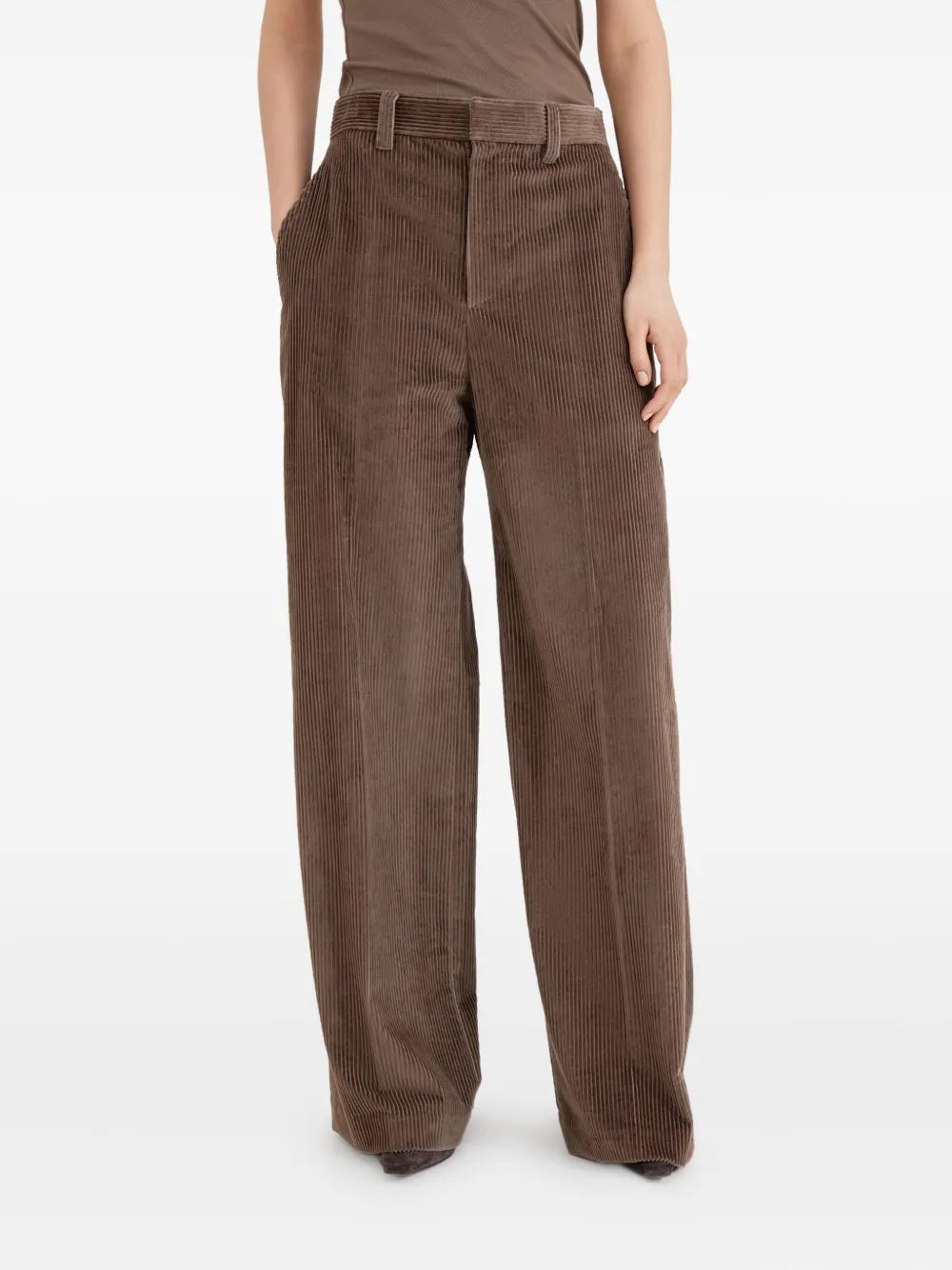 Brunello Cucinelli PANTS - Marrone | 4e3ccaa8d9bf2df255aa1cc9fcfe64d09ec1b707